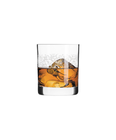 Komplet 6 szklanek do whisky KRISTA DECO 300ml Krosno - 2