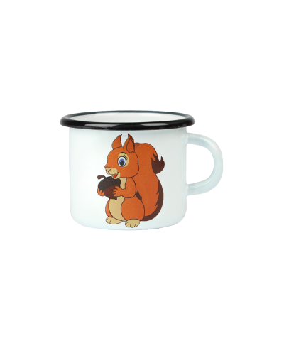 Kubek emaliowany WIEWIÓRKA WANDA 500ml 