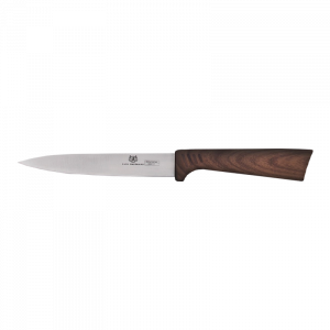 Nóż kuchenny Marco z drewnopodobną rękojeścią 12,5 cm 