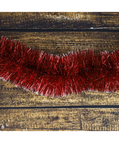 Łańcuch choinkowy ⌀100 mm 6m czerwony 