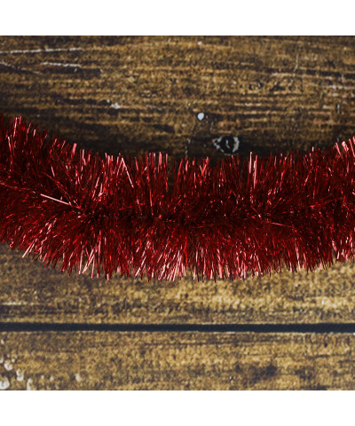 Łańcuch choinkowy ⌀70 mm 6m czerwony 