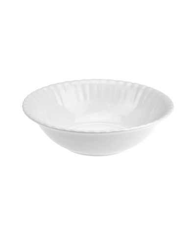 Salaterka porcelanowa okrągła CHODZIEŻ Iwona biała 13 cm 