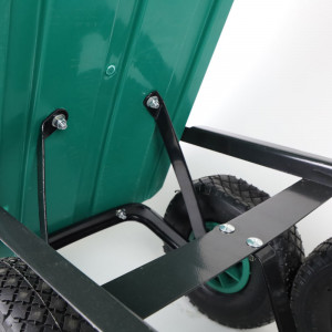 Wózek ogrodowy z wywrotką zielony WH-2155 