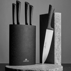 Zestaw noży w bloku GERLACH Granitex 6-elementowy 