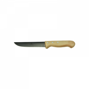 Nóż rzeźniczy z drewnianą rękojeścią GERPOL 17,5 cm 