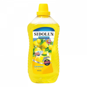 Płyn do mycia uniwersalny SIDOLUX cytrynowy 1l 