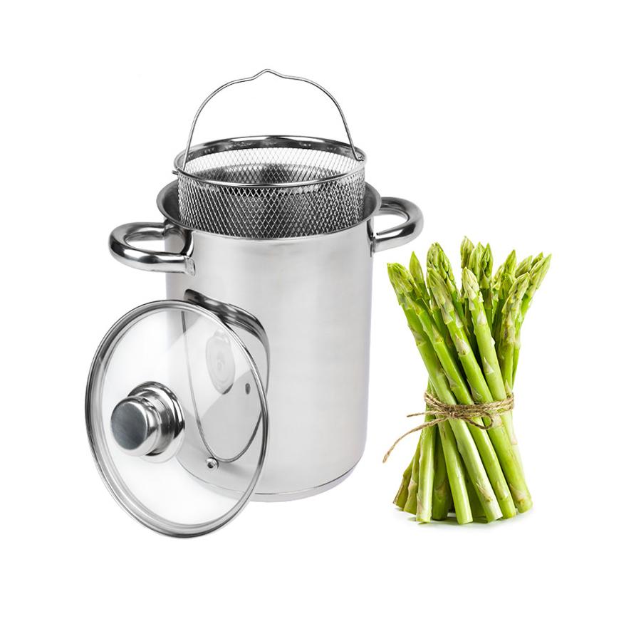 Garnek do szparagów z sitkiem TOPFANN 16 cm