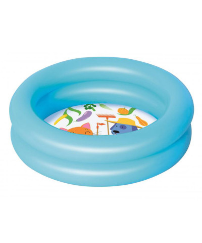 Mini basenik dla dzieci 2 pierścienie 61x15 cm 