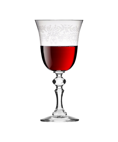 Komplet 6 kieliszków do wina czerwonego KROSNO Krista Deco 220ml 