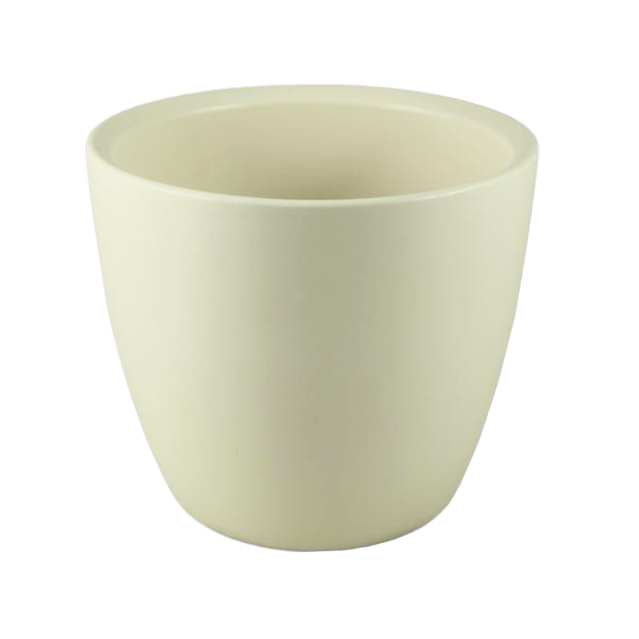 Osłonka ceramiczna kremowa 17 cm