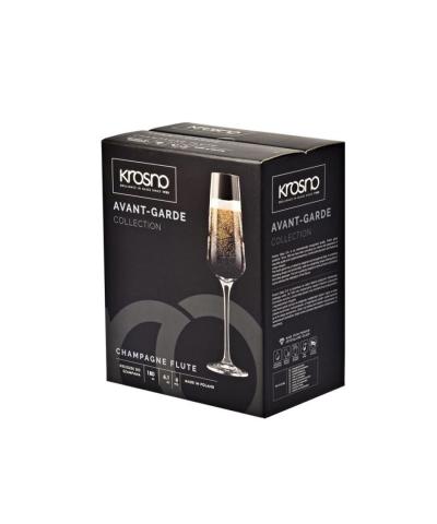 Komplet 6 kieliszków do szampana KROSNO Avant-Garde 180 ml