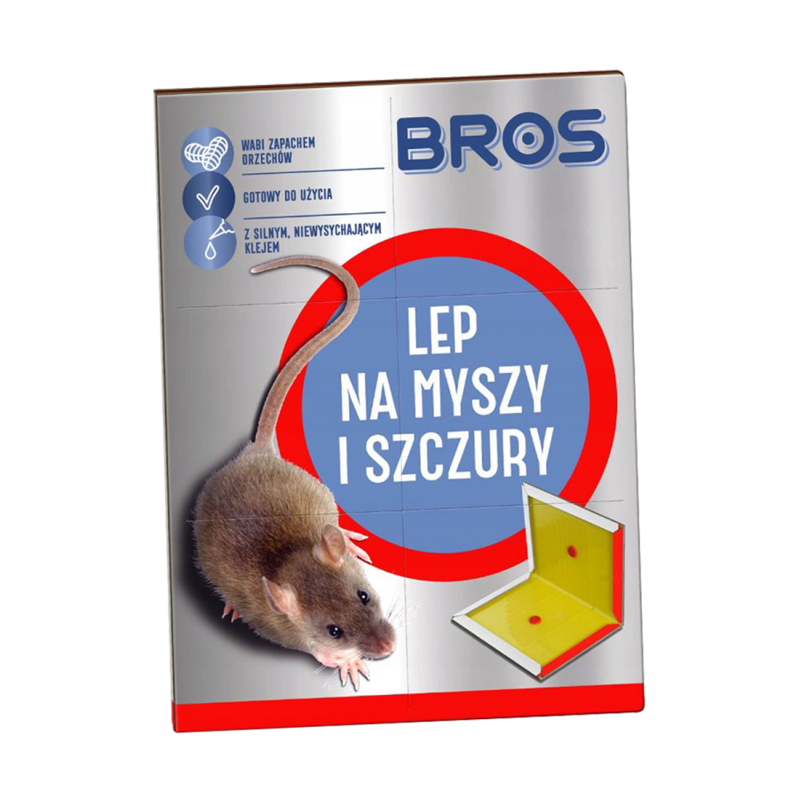 Lep na myszy i szczury BROS 21,5 x 16 cm