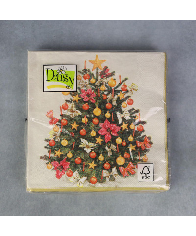 Serwetki papierowe Daisy świąteczne 20 szt-