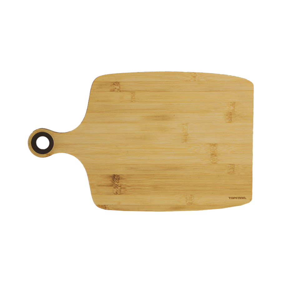 Deska bambusowa z rączką TOPFANN 38x24 cm-TOPFANN