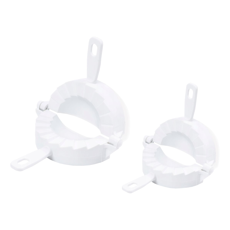 Zestaw foremek do pierogów białe 2 szt-PRACTIC