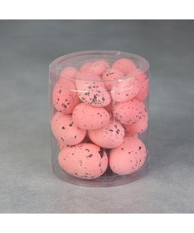 Zestaw jajek styropianowych różowe nakrapiane 24 szt Top Gifts - 1