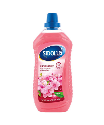 Płyn do mycia uniwersalny SIDOLUX Kwiat japońskiej wiśni 1l-Sidolux