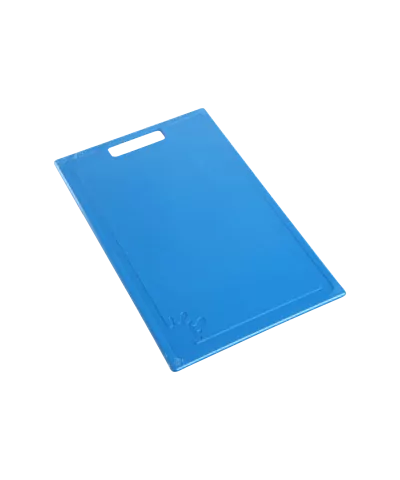 Deska kuchenna antypoślizgowa niebieska 31,5x20 cm-