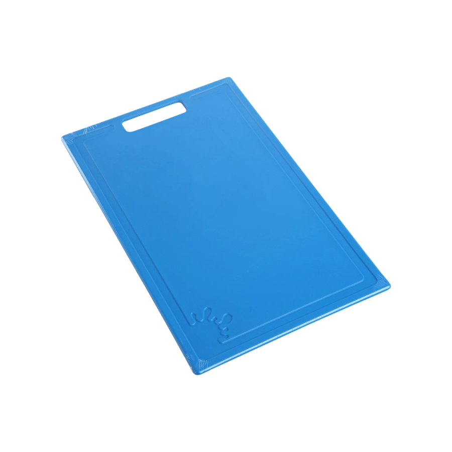 Deska kuchenna antypoślizgowa niebieska 31,5x20 cm-