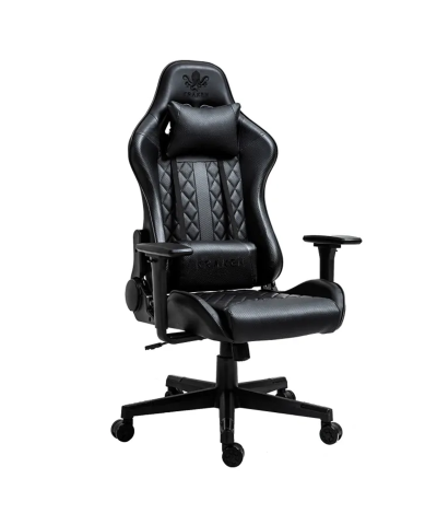 Fotel gamingowy gracza krzesło obrotowe KRAKEN HELIOS czarny-KRAKEN