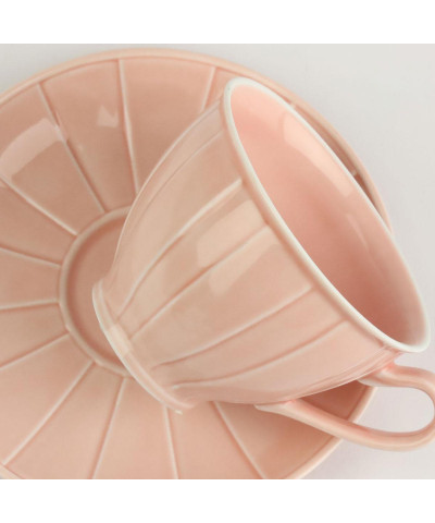 Filiżanka 250 ml różowa OKTAWA Ćmielów - 1