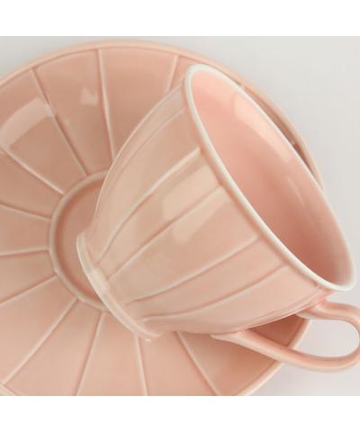 Filiżanka 250 ml różowa OKTAWA Ćmielów - 2