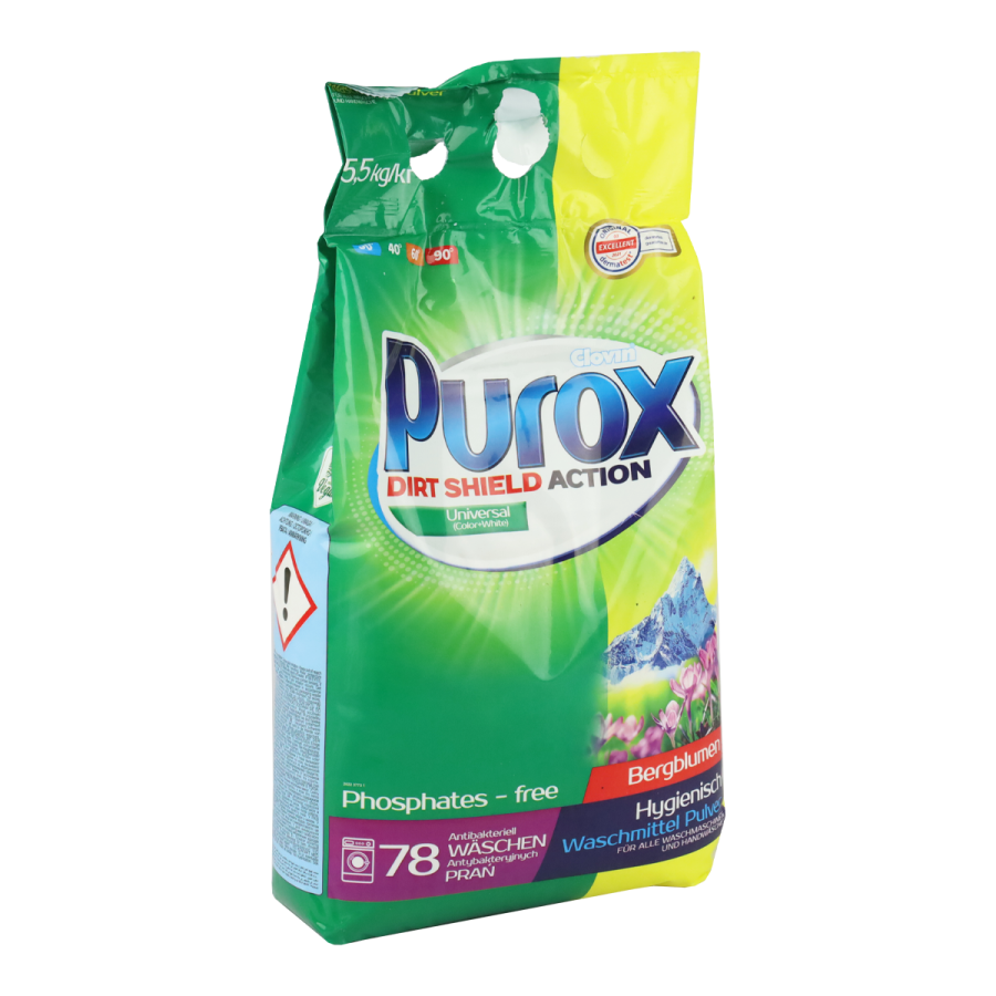 Proszek do prania Purox Universal 5,5 kg  - 1