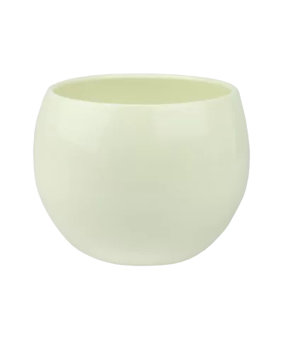 Osłonka ceramiczna kula kremowa 20 cm  - 1