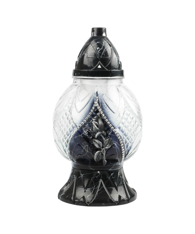 Znicz szklany z wkładem Z-447-