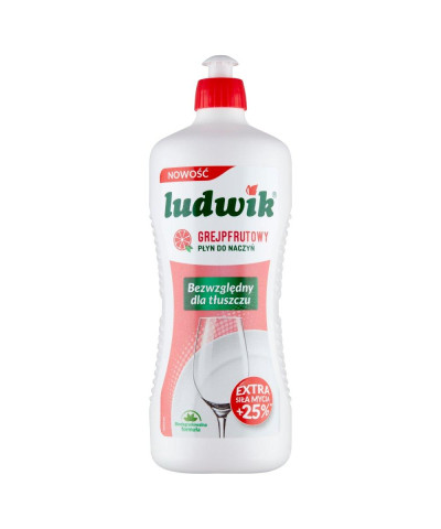 Płyn do mycia naczyń LUDWIK grejpfrutowy 900 ml-Ludwik