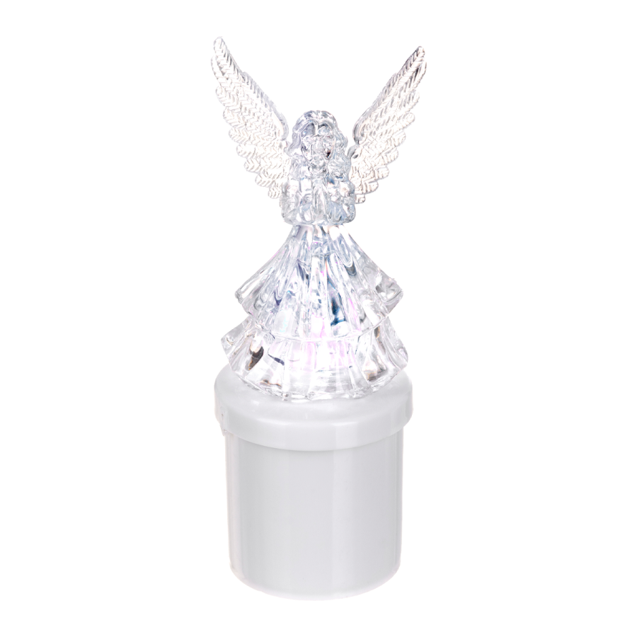 Wkład LED Anioł zimny biały/niebieski 6x15 cm-SUBITO