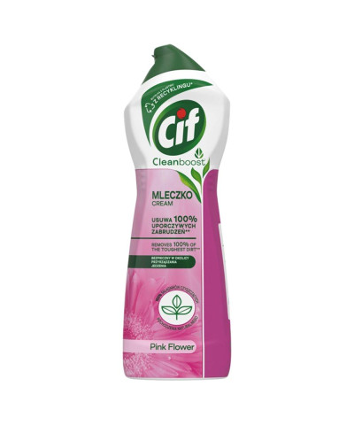 Kremowe mleczko do czyszczenia CIF Pink 780g-CIF
