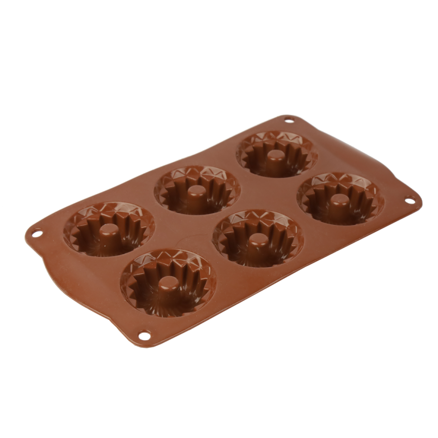 Forma silikonowa KHT31 na muffiny babeczki 5,5cm x 6 szt.-Karl HAUSMANN