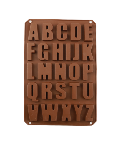 Forma silikonowa KHT33 do czekolady alfabet litery 5 cm-Karl HAUSMANN