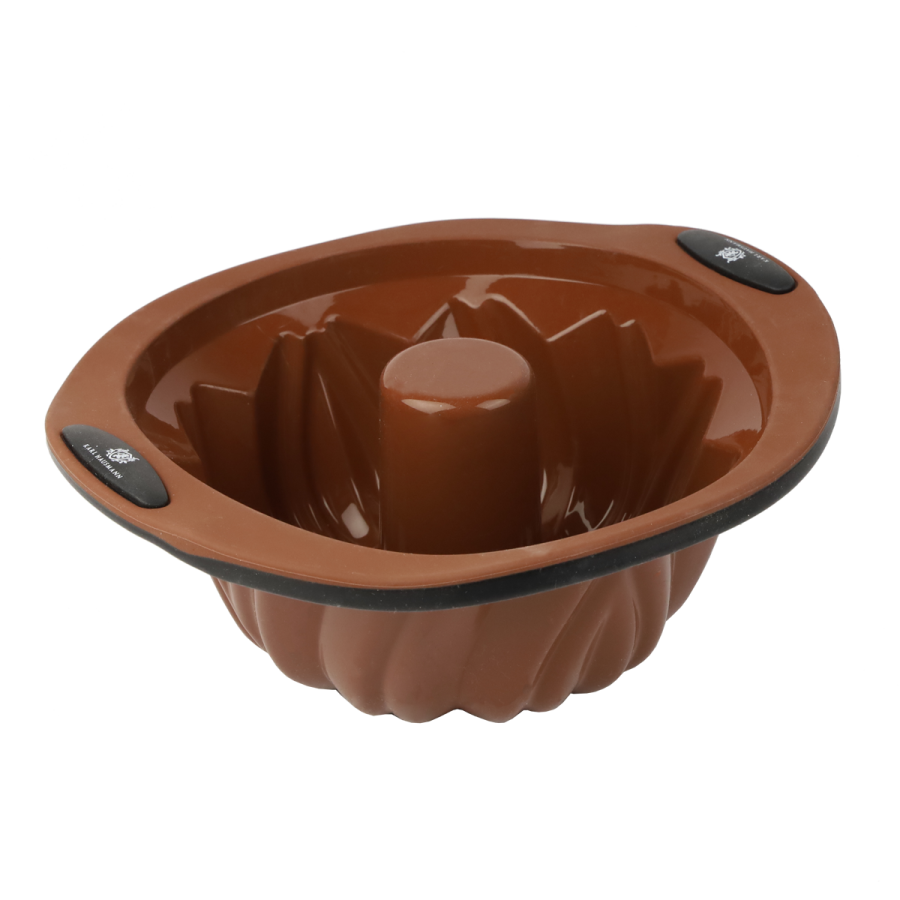 Forma silikonowa KHT40 okrągła do pieczenia babki 26,5 cm-