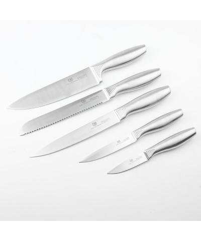 Komplet noży kuchennych z blokiem-Karl HAUSMANN