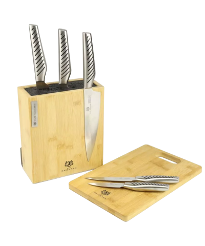 Komplet 5 noży kuchennych MAURO w bloku magnetycznym-Karl HAUSMANN