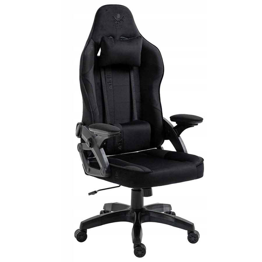 Fotel gamingowy gracza krzesło obrotowe KRAKEN JUPITER czarny-KRAKEN