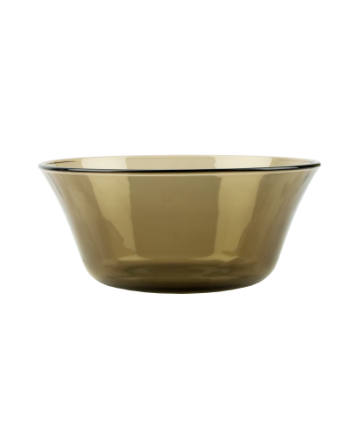 Salaterka szklana gładka 16,5cm brązowa DOMINO INTERNATIONAL - 2