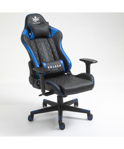 copy of Fotel gamingowy gracza krzesło obrotowe KRAKEN HELIOS czarno-niebieski-KRAKEN