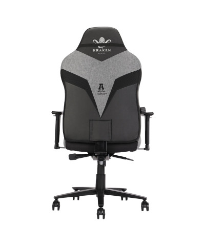 Fotel gamingowy gracza krzesło obrotowe KRAKEN FORKIS czarno-szary
