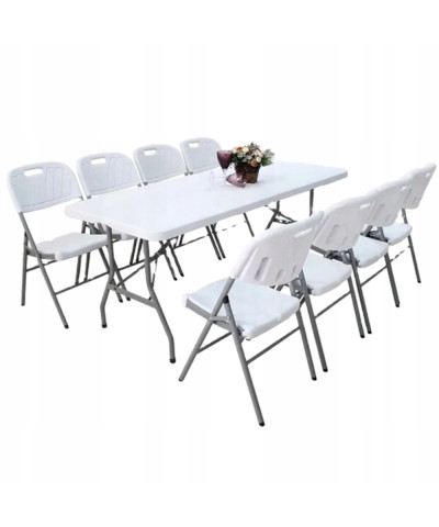 Stół cateringowy składany ogrodowy bankietowy 180 cm