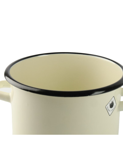 Garnek emaliowany Beżowy 2l