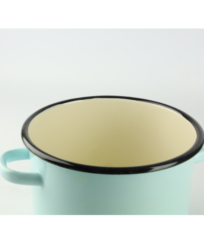 Garnek emaliowany Turkusowy 4,5l