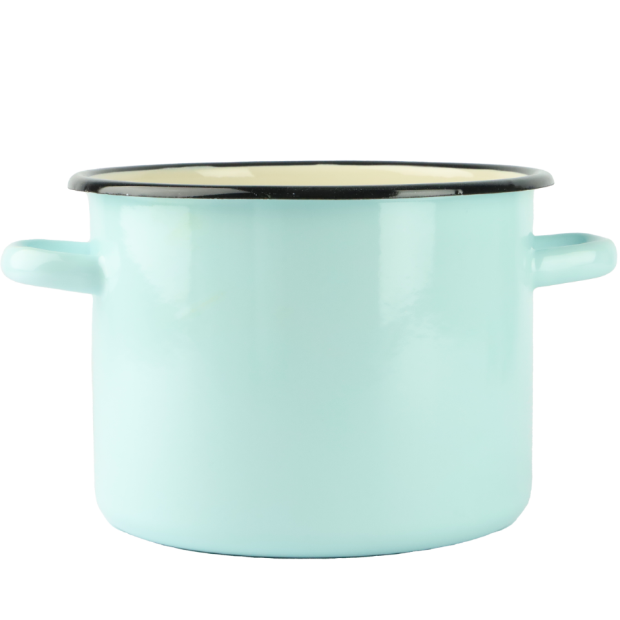 Garnek emaliowany Turkusowy 4,5l