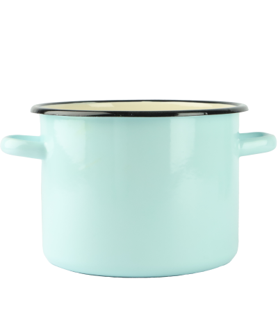 Garnek emaliowany Turkusowy 3l