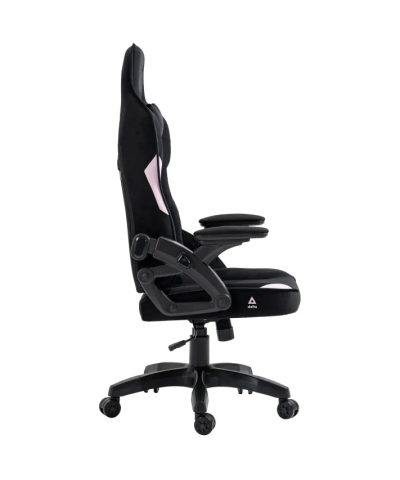 Fotel gamingowy gracza krzesło obrotowe KRAKEN JUPITER czarno różowy