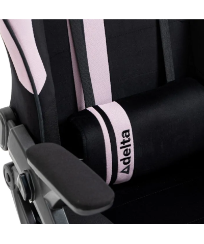 Fotel gamingowy gracza krzesło obrotowe KRAKEN JUPITER czarno różowy