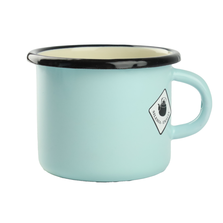 Kubek emaliowany turkusowy 500ml