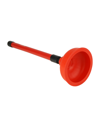 Przepychacz kanalizacyjny z przyssawką gumową